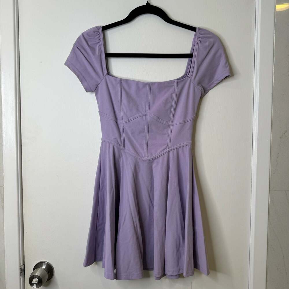 OGL Move Eco-Cozy Short Sleeve Corset Skater Dress